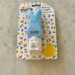 Peeps Blue Bunny LED Night Light